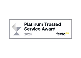 HTB 2024 Feefo Platinum Trusted service award